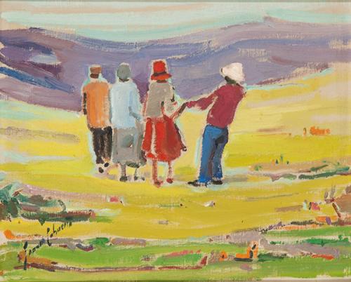 Lote 0353
GENARO LAHUERTA - En la montaña