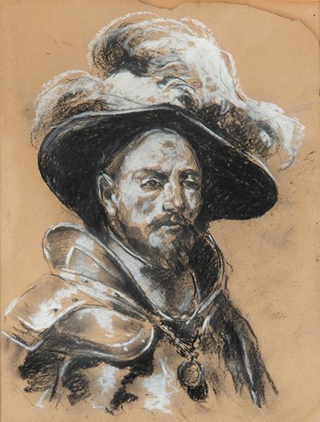 Lote 0021
ESCUELA ESPAÑOLA S. XIX - Soldado del Tercio de Flandes