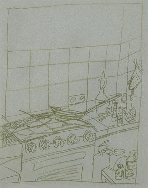 Lote 0388
JAVIER MARISCAL - Interior de cocina