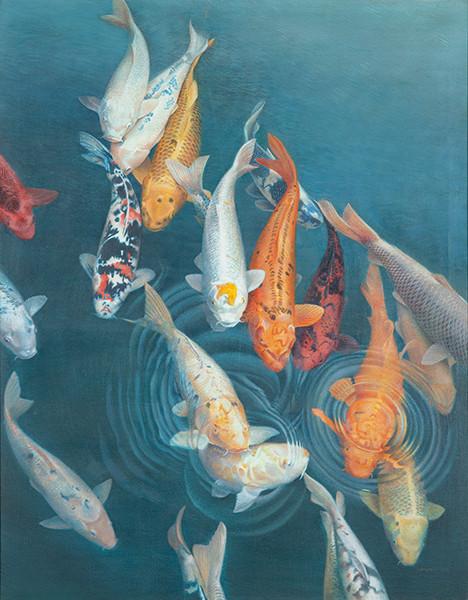 Lote 0475
DAVID EDDINGTON - Peces de colores