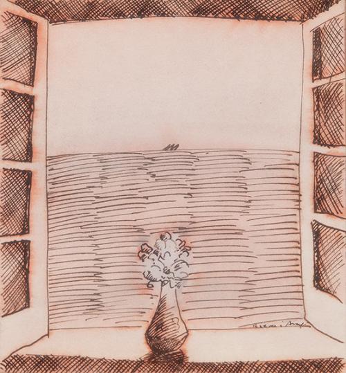 Lote 0517
JOSÉ MARÍA RIERA I ARAGO - Ventana al mar