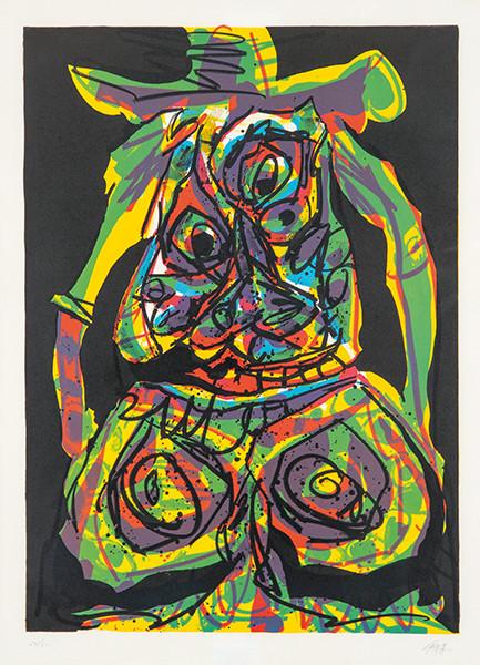 Lote 0554
ANTONIO SAURA - Dama en Tecnicolor I