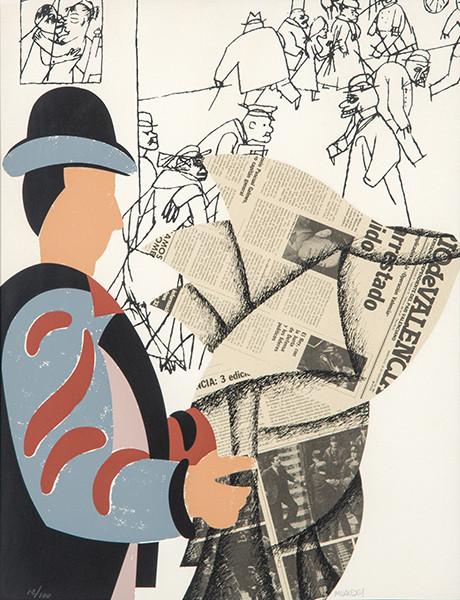 Lote 0564
MANOLO VALDES - La Noticia