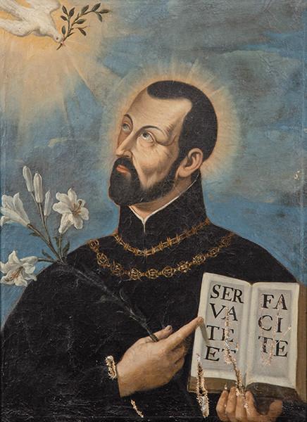 Lote 0053
ESCUELA ESPAÑOLA S. XVIII - San Francisco Javier