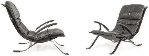 Lote 1280-A
Pep Bonet (1941) para Bd Ediciones de la que fue fundador.
Pareja de butacas Tuman