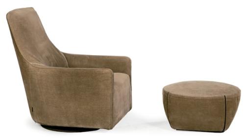 Lote 1295
Rodolfo Dordoni (Milán, 1954) para Minotti 2005
Butaca Portofino con reposapiés