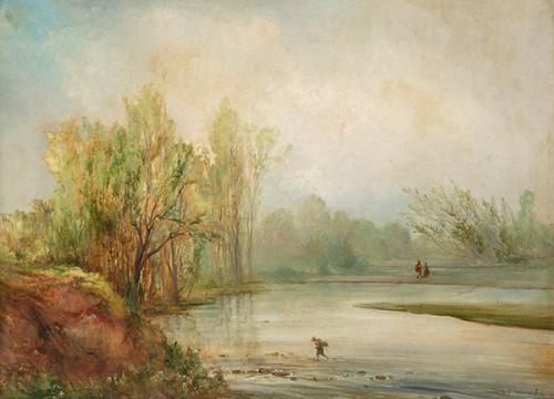 RAMÓN MARTÍ ALSINA - Paisaje de la marisma de Argentona