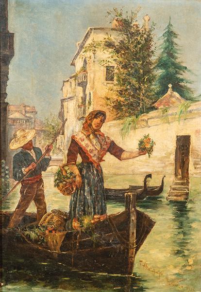  FELIPE ABÁRZUZA Y RODRÍGUEZ DE ARIAS - Florista en Venecia