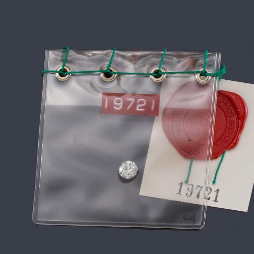 Brillante de 2,01 ct en blister. Certificado IGE.