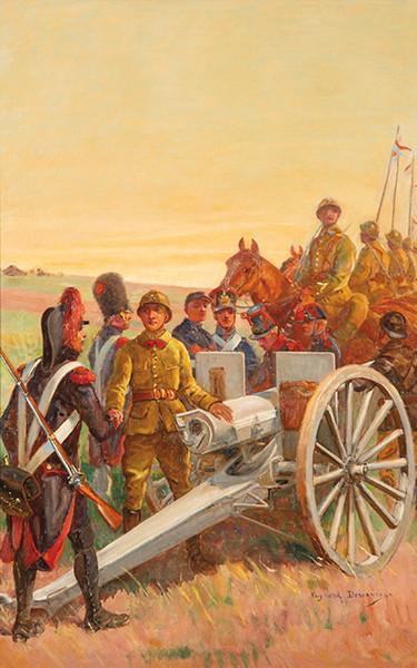 RAYMOND DESVARREUX - Cuerpo de artilleria