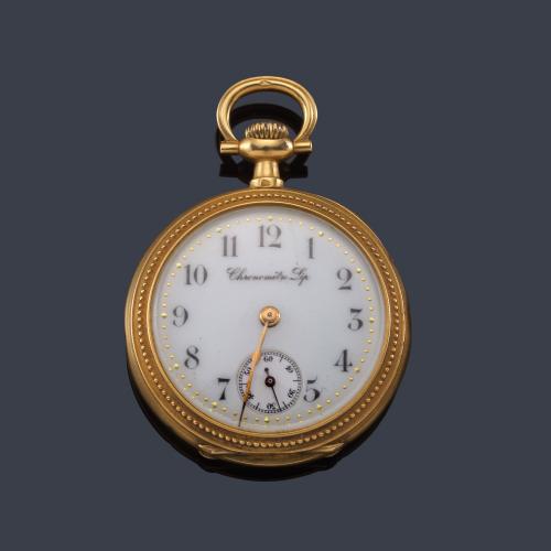 CHRONOMETRE LIP, reloj de colgar en oro amarillo de 18 K.