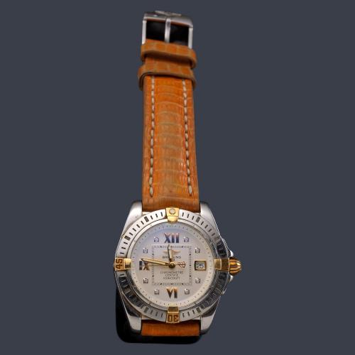 BREITLING ref. B71356 de señora con caja en acero y oro de 18 K.