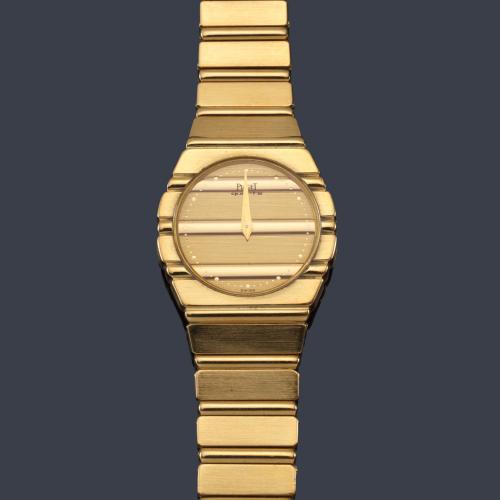  PIAGET Polo ref. 5067039 de señora con caja y brazalete en oro amarillo de 18 K. Con funda y documentación.
