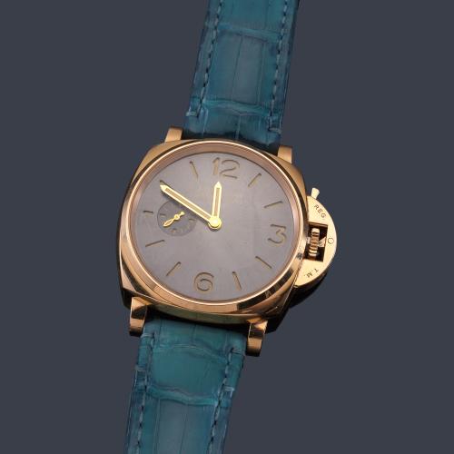  PANERAI Luminor Marina ref. OP7079 edición especial S258/500 de caballero con caja en oro rosa de 18 K.