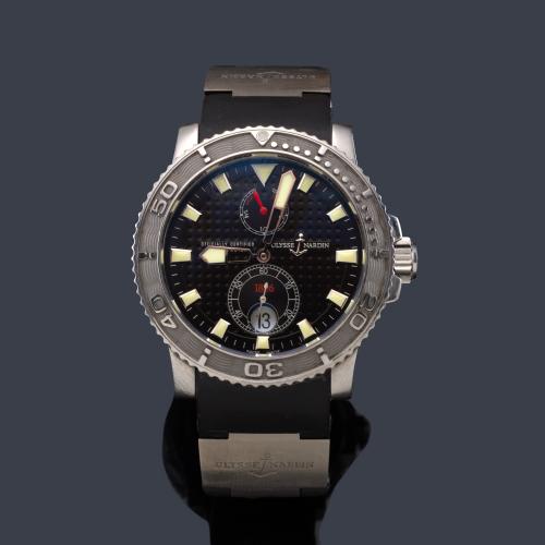 ULYSSE NARDIN Marine Chronometer ref. 263-33 de caballero con caja en acero.