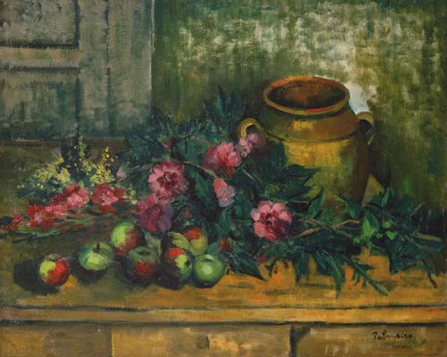 JOSÉ PALMEIRO - Bodegón de flores