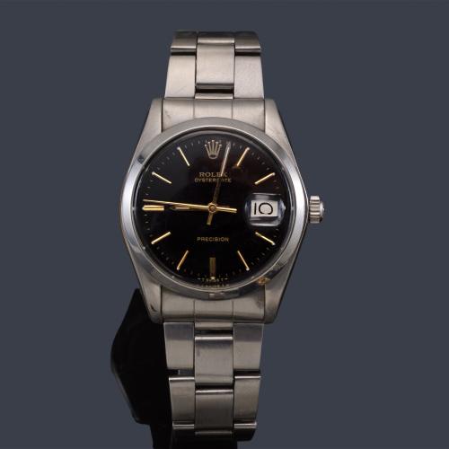  ROLEX Oyster Date Precision ref. 6694 de caballero con caja y brazalete en acero.