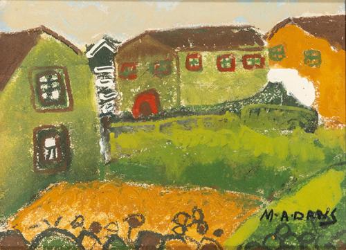 MARIA ANTONIA DANS - Paisaje con casas