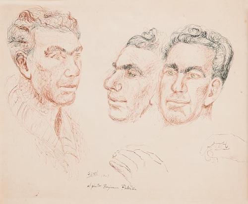  FRANCISCO SAN JOSÉ - El pintor Benjamín Palencia