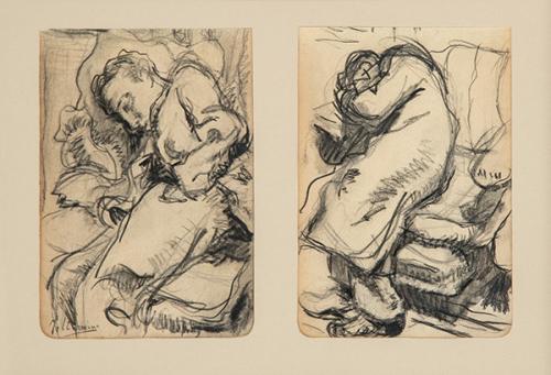 FRANCISCO ITURRINO - Personajes durmiendo