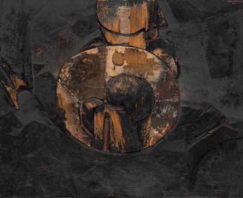  LUCIO MUÑOZ - Calcinación de un pájaro