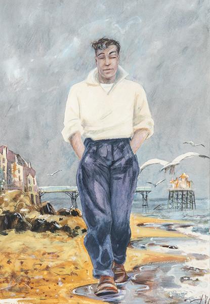 KIKO FERIA - Autorretrato junto al mar