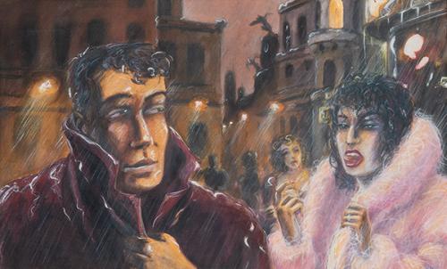 KIKO FERIA - Madrid la Nuit. La Gran Vía