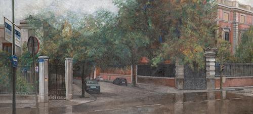 AMALIA AVIA - Paseo de la Castellana. (Esquina Marqués de Riscal)