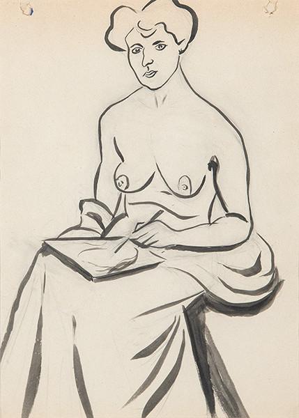 ESCUELA FRANCESA S. XX - Desnudo