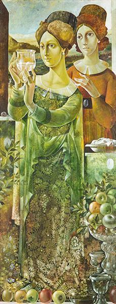  PABLO FORNES - Dos mujeres y una manzana