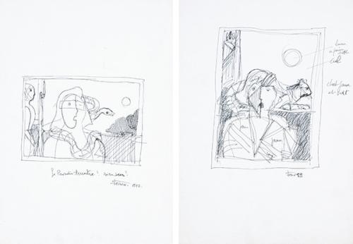  GEORGE TESSON - Sin título. Serie Le Paradis Terrestre