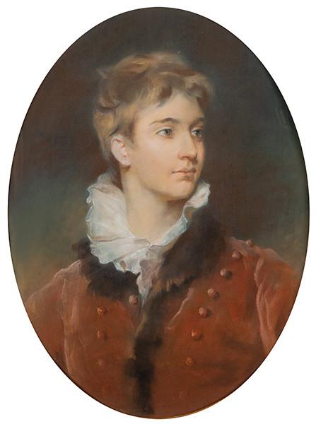  DESPUÉS DE THOMAS LAWRENCE S. XIX - Retrato de joven caballero