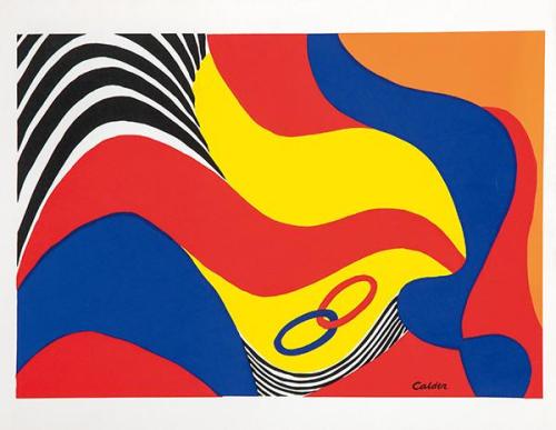  ALEXANDER CALDER - Sin título (Flying Colors Collection)