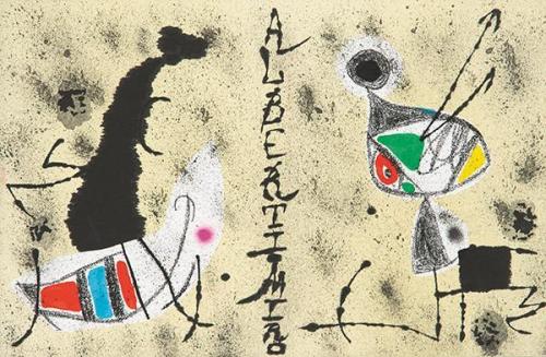  JOAN MIRÓ - Maravillas con variaciones acrósticas en el Jardín de Miró