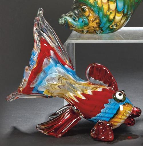  Pez payaso cristal de Murano
