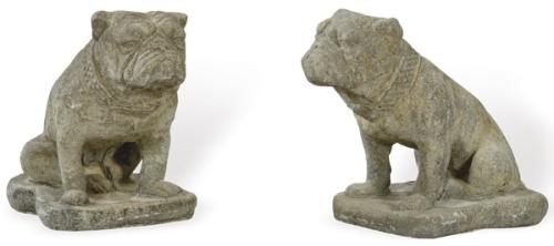  Pareja de bulldog arenisca