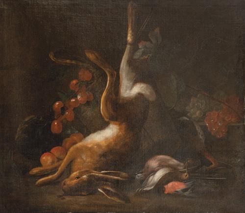 SEGUIDOR DE ADRIAEN DE GRIJEF S. XVII - Bodegón de caza