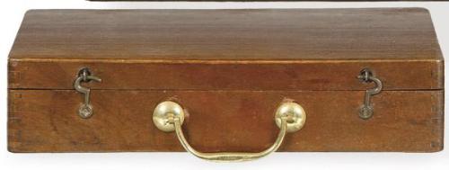  Cja de pinturas nogal pp. S. XX