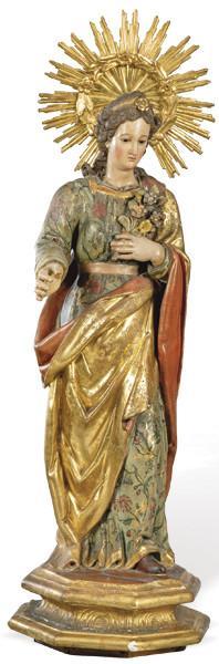  Talla Santa Isabel de Hungría S. XVII-XVIII