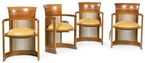  Frank Lloyd Wright (1867-1959) para Cassina