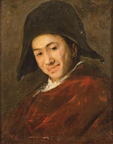 EUGENIO LUCAS VELÁZQUEZ - Retrato de majo