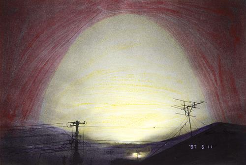 NABUYOSHI ARAKI - Skyscapes. '97 5 11