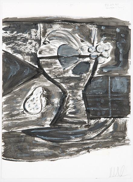 MIGUEL ÁNGEL CAMPANO - Naturaleza muerta en interior