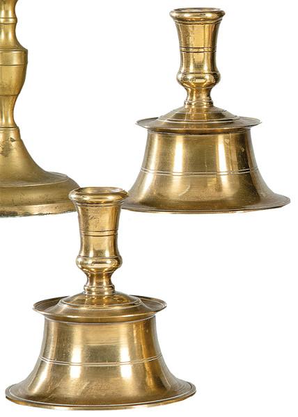  Pareaja de candeleros de carrete