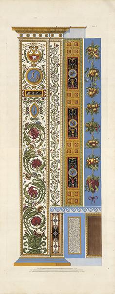 RAFAEL DE URBINO - Loggie di Rafaele nel Vaticano. Pilastra nº V. 1772