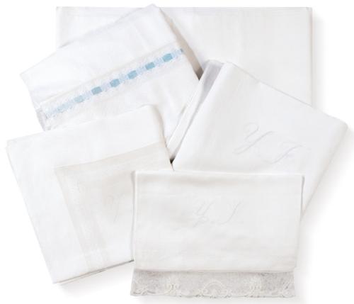  Juego de sabanas para cama de 100 cms con pasacintas en raso azul  (encimera con encajes, bajera, funda de almohada y colcha)