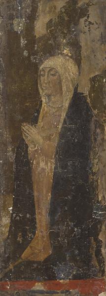 ESCUELA CASTELLANA S. XV? - Retrato de Isabel la Católica?