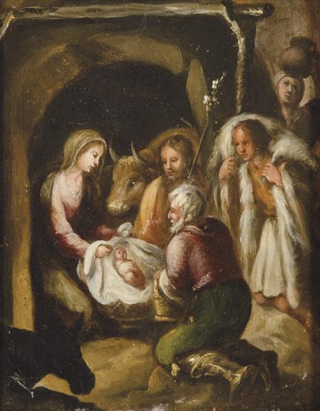 FRANCISCO ANTOLINEZ Y SARABIA - Adoración de los pastores