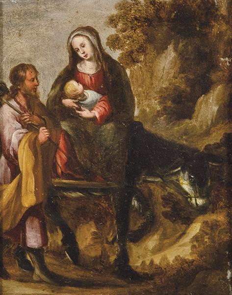 FRANCISCO ANTOLINEZ Y SARABIA - Huida a Egipto