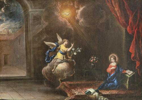 FRANCISCO ANTOLINEZ Y SARABIA - Anunciación